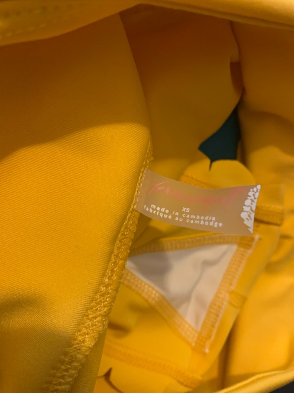 FP movement xs yellow shorts - Picture 3 of 3